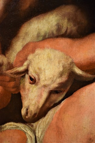 Antiquités - Bacchanale de Putti - école Peter Paul Rubens XVIIe